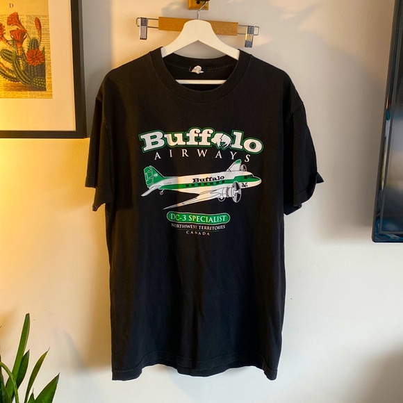Buffalo Airways T-Shirt - Men’s Large - Picture 1 of 3